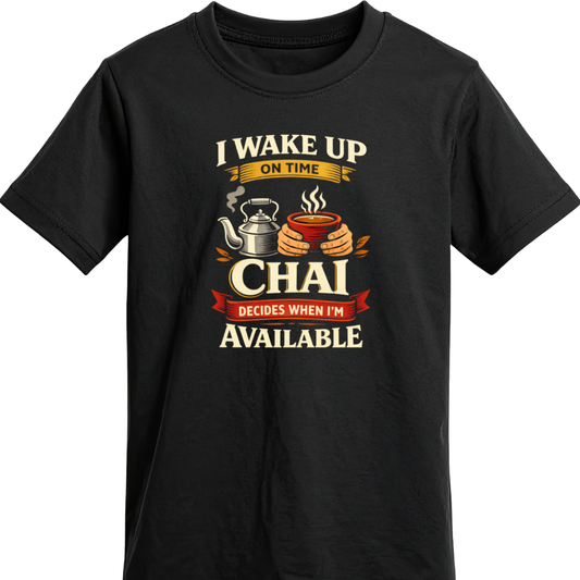 CHAI DECIDES WHEN I'M AVAILABLE