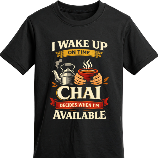 CHAI DECIDES WHEN I'M AVAILABLE